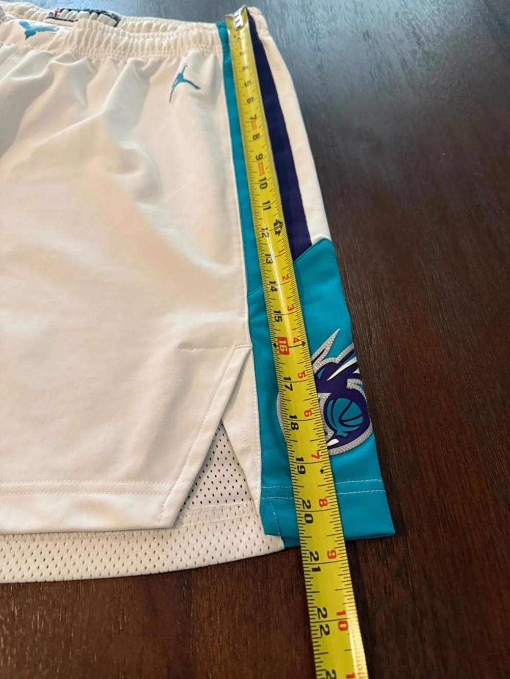 Jordan Charlotte Hornets On Court Player Shorts Nike 44 Pro Cut Game - Picture 12 of 13